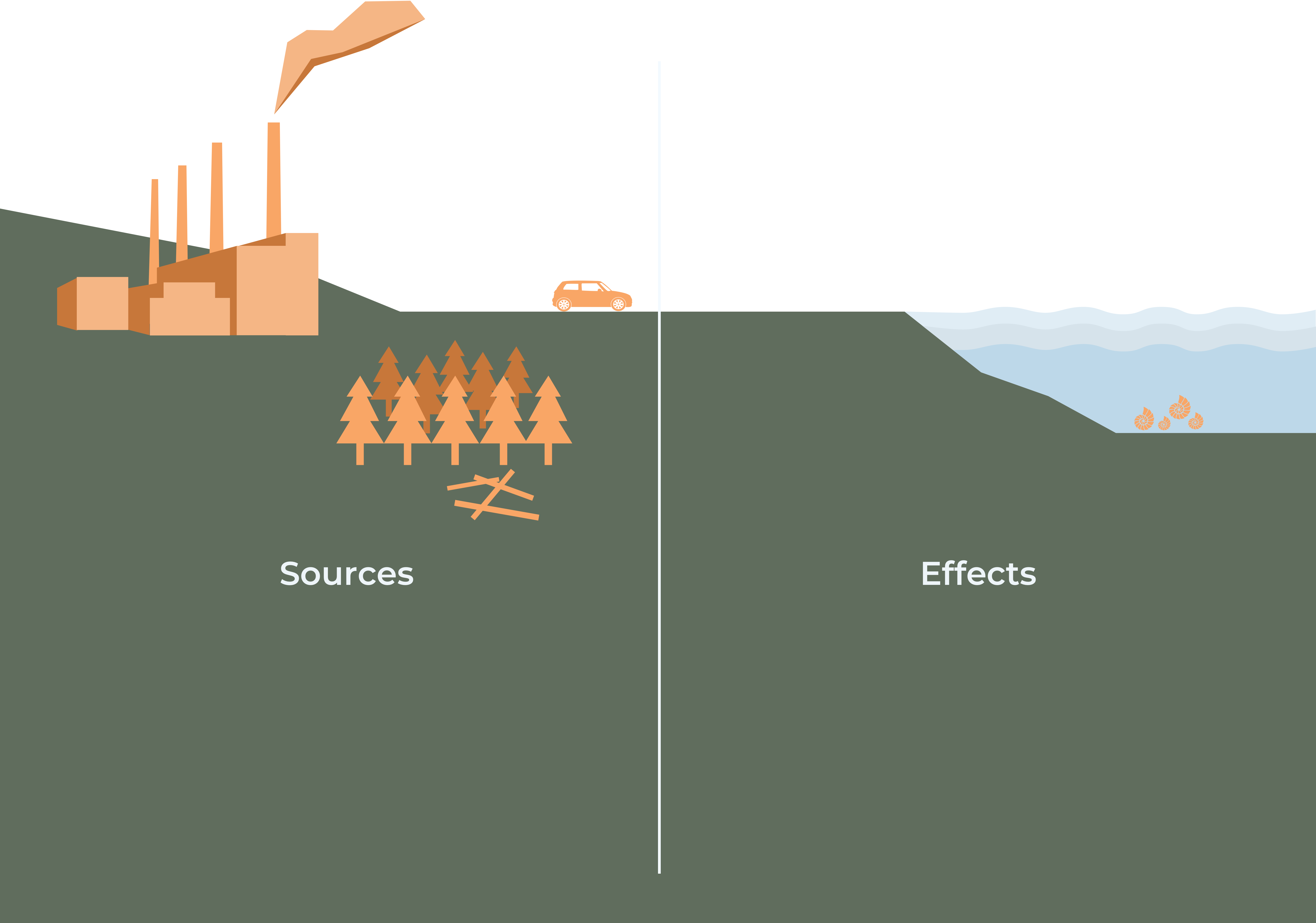 sources and effects of emissions